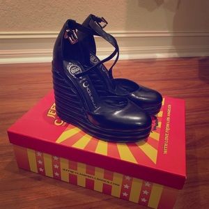 Jeffrey Campbell Novice Ankle Strap Wedge